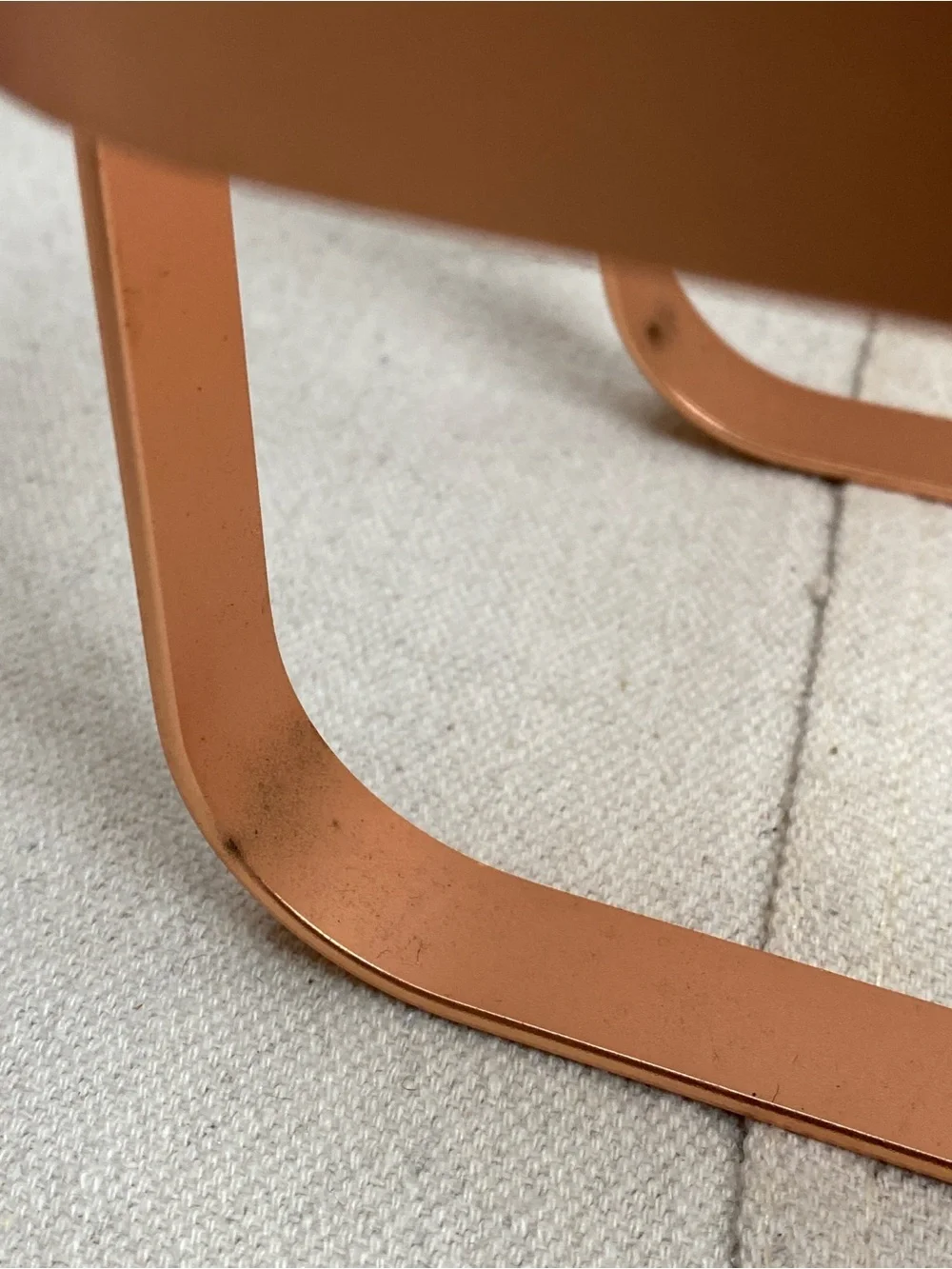 Umbra Pulse matte Copper 6 bottle Wine rack